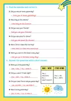 Vorschau - Arbeitsblätter - Simple Past - Questions - Seite 3