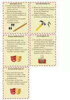 Vorschau - Arbeitsblätter - Standbilder - Methode für den Deutschunterricht (Rollenkarten, Checkliste, Lernplakat, Hilfskarte) - Seite 2