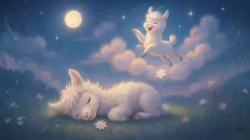 Aperçu - Autre type de ressources - doudou le petit lama des nuages - Page 1