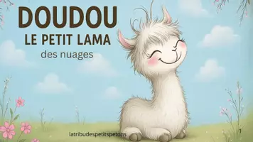 Aperçu - Autre type de ressources - doudou le petit lama des nuages - Page de couverture
