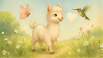 Aperçu - Autre type de ressources - doudou le petit lama des nuages - Page 2