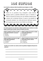 Vista previa - Hojas de trabajo - PREFIJOS Y SUFIJOS - página 3