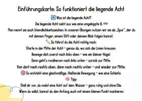 Vorschau - Bildkarten - 10 kurze Konzentrationsübungen mit der liegenden Acht - Seite 2