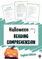 förhandsvisning - English - Halloween-berättelser på engelska - försättsblad