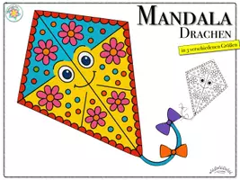 Vorschau - Arbeitsblätter - SPARPAKET „DRACHEN“ für Kindergarten- & Grundschulkinder (Herbst) - wachsendes Bundle - Seite 1