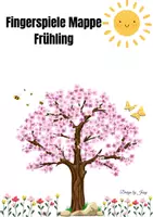 Vorschau - Text - Fingerspiele Frühling - Deckblatt