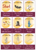 Vorschau - Spiele - Halloween - Lesespiel - Ich habe... Wer hat...? - Seite 1