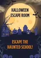 Προεπισκόπηση - Διαδραστικό υλικό - Halloween escape room for junior students - Εξώφυλλο