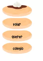 Vista previa - Tarjetas / Manipulativos - CATEGORÍAS GRAMATICALES: Tortitas - página 1