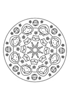 Vorschau - Mal- und Bastelvorlagen - Mandala Märchen, Ausmalvorlagen - Seite 3