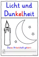 Vorschau - Arbeitsblätter - Symbol Licht Klasse 1-2 ARBEITSHEFT Religion und Ethik - Seite 1