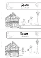 Vorschau - Mal- und Bastelvorlagen - Halloween: Miniheft - Lesen und Malen (Klasse 2-3) - Seite 3