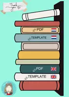 Voorbeeld - Boekenlegger/Bookmark - personalized - Voorblad