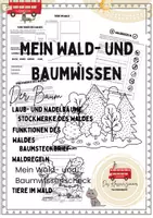 Vorschau - Mal- und Bastelvorlagen - Waldmappe "Baumwissen" - Deckblatt