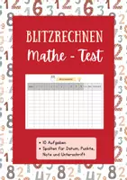 Vorschau - Arbeitsblätter - Blitzrechentest Blitzrechnen Mathe-Test blanko Rechendiktat - Deckblatt