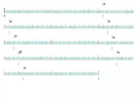 Vorschau - Mal- und Bastelvorlagen - Mathe 6: Zahlenstrahl 0-1 basteln - Seite 1