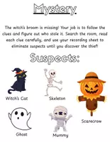 Vista previa - Unidades / Secuencias / Situaciones de Aprendizaje - Halloween Mystery - Who Stole the Witch’s Broom - página 3