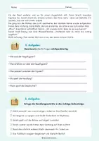 Vorschau - Arbeitsblätter - Kurzgeschichte „Erster Auftritt" - Übungsmaterial - Seite 2
