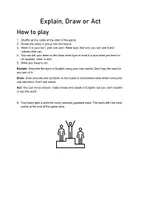 Vorschau - Spiele - Explain Draw Act Game: Vocabulary B2 (English) - Seite 1