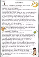 Vorschau - Arbeitsblätter - Sankt Martin Leseweg, Sachtext, Leseübung, Klasse 3, Klasse 4 - Seite 2