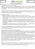 Vorschau - Arbeitsblätter - NGO‘s: Umweltorganisationen (WWF, Greenpeace, Bund, NABU) - Seite 1
