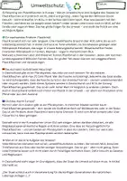 Vorschau - Arbeitsblätter - Recycling - Pfandsystem: Plastikflaschen DE vs GRE (staatliche Maßnahmen zum Umweltschutz) - Seite 1