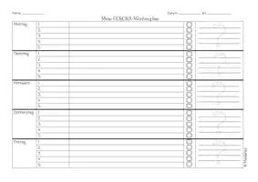 Vorschau - Anderer Materialtyp - Mein CORONA Wochenplan für das Homeschooling (Grundschule) - Deckblatt