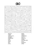 Aperçu - Jeux - Mots croisés italien nourriture - cibo e bevande italiano - Page 1