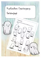 Vorschau - Arbeitsblätter - Kopfrechnen Halloween - Deckblatt