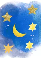 Vorschau - Spiele - Sternenhimmel: Mond und Sterne - Deckblatt