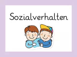Vorschau - Fördermaterial/Inklusion - Verhaltenskarten (Sozialverhalten, Lern- und Arbeitsverhalten) - Seite 1