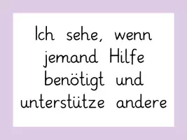 Vorschau - Fördermaterial/Inklusion - Verhaltenskarten (Sozialverhalten, Lern- und Arbeitsverhalten) - Seite 3