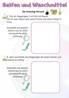 Vorschau - Arbeitsblätter - Seifen & Waschmittel: Experimente, Arbeitsblätter & Erklärbilder (Klasse 7-10) - Seite 1