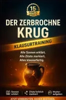 Vorschau - Klassenarbeiten - Deutsch Abitur 2026 – Lektürehilfen & Klausurtraining | Heimsuchung · Der zerbrochene Krug · Woyzeck · Faust I - Seite 1