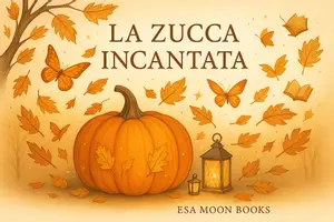 anteprima - Materiale di supporto/inclusione - Mini Book Autunnale da Colorare – “La Zucca Incantata” ✨ da leggere e colorare - Pagina di copertina