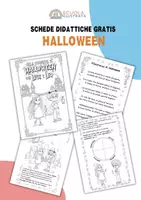 anteprima - Programmi scolastici / Materiali per docenti - 🎃 Schede Didattiche di Halloween – Versione GRATUITA 👻 - Pagina di copertina