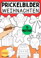 Vorschau - Mal- und Bastelvorlagen - ✨ Weihnachts-Prickelbilder – 12 Motive für Kindergarten & Vorschule | Feinmotorik & Konzentration fördern - Deckblatt