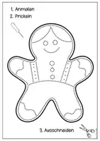 Vorschau - Mal- und Bastelvorlagen - ✨ Weihnachts-Prickelbilder – 12 Motive für Kindergarten & Vorschule | Feinmotorik & Konzentration fördern - Seite 3