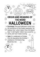 anteprima - Schede informative - Significato della parola HALLOWEEN - Pagina 1
