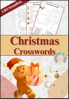 Vorschau - Arbeitsblätter - Christmas Crosswords (Quiz) | LRS-freundlich - Deckblatt