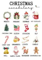 Vista previa - Juegos / Gamificación - Christmas vocabulary: TABÚ - página 1