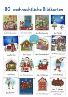 anteprima - Flashcard - Tesdeco Deutsch Weihnachten schede illustrate di Natale - Pagina 1