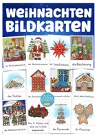 zapowiedź - niemiecki Weihnachten Bildkarten Deutsch Boże Narodzenie - obwoluta