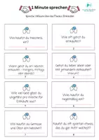 Vorschau - Stundenentwürfe - B1-24 Sprechkarten THEMA: Einkaufen - Seite 1