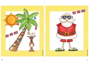 Vorschau - Arbeitsblätter - Christmas in Australia - Booklet "This is sunny Santa" #weihnachtenauflmp - Seite 1
