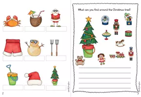 Vorschau - Arbeitsblätter - Christmas in Australia - Booklet "This is sunny Santa" #weihnachtenauflmp - Seite 2