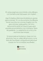 Vista previa - Hojas de trabajo - Halloween Colouring Pages (inglés) - página 1