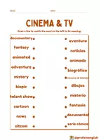 Aperçu - Feuilles d'exercices - Fiche du Cinéma & Télévision! - Page 2