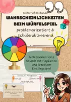 Vorschau - Stundenentwürfe - Unterrichtsstunde Zufallsexperimente und Wahrscheinlichkeiten-ein Würfelspiel - Deckblatt