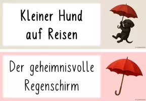 Vorschau - Stundenentwürfe - differenzierte Unterrichtsreihe: Der rote Regenschirm - Erzählen am roten Faden - mit Schulhundbezug - Seite 3